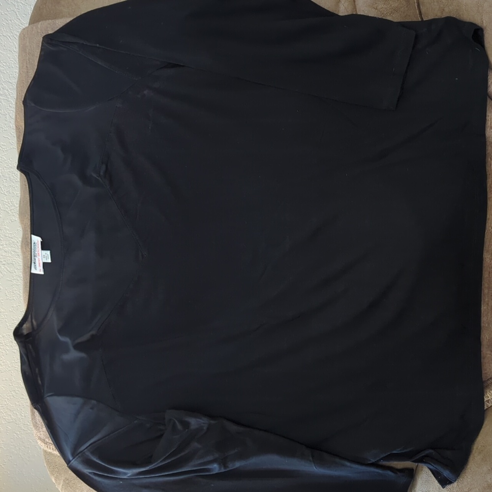 Elegant Black Long Sleeve Top